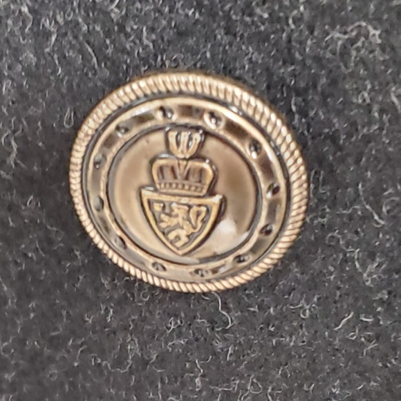 Vintage J.G.Hook Black Wool Womens Coat - Picture 8 of 8